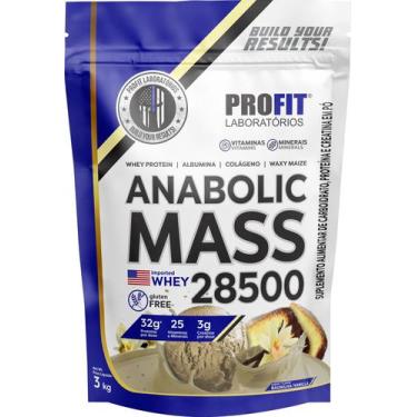 Imagem de Hipercalórico Anabolic Mass 28500 3kg - Profit Labs - Profit Laborator