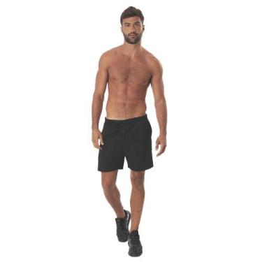 Imagem de Bermuda Moletom Masculina Com Bolso Básica Short Academia Treino - Fri