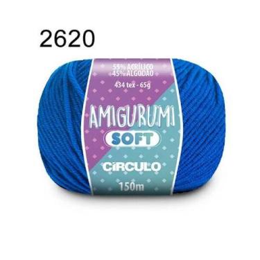 Imagem de Fio Amigurumi Soft Circulo 150m Cor 2 - Círculo, 2620-Praia