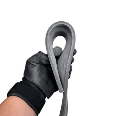 Imagem de Borracha Perfil Esponjoso Vedação 75x06mm Macio - 5 Metros Borrachas Londrina