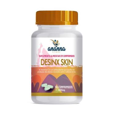 Imagem de Suplemento Desinx Skin e Vitamina C 60 Comp 1000mg - Ananna Store