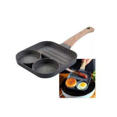 Imagem de Panela para Ovos Antiaderente com Revestimento de Pedra - Capacidade p