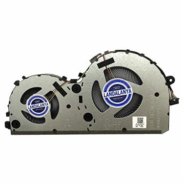 Imagem de Ventilador de resfriamento de nova CPU Landalanya para Lenovo Ideapad L340 Gaming Laptop L340-17IRH L340-15IRH L330-15 17ICH Series ND85B24-18K01 DC28000E1D0 Ventilador DTA3 DFS5K12214161D