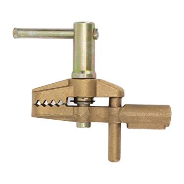 Imagem de Condutividade Elétrica: o Grampo de Soldagem de Aterramento G 800A Com Manga de Borracha Grande Condutividade Elétrica Welding Glamp 35mm A Experiência de Desempenho Excepcional