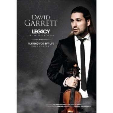 Imagem de DVD David Garrett Legacy 1un. Ao Vivo Baden-Baden