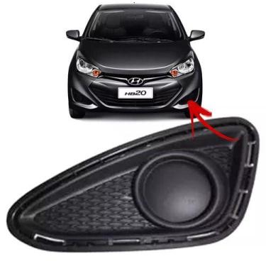 Imagem de Moldura Grade Farol Milha Hb20 2012 2013 2014 2015 - TOP