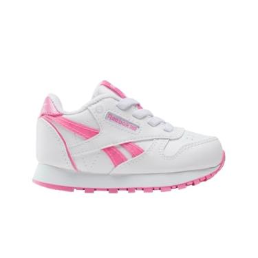 Imagem de Reebok Tênis feminino infantil Club C Revenge, Giz/azul vidro/azul Y2k, 7 Big Kid