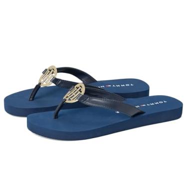 Imagem de Tommy Hilfiger Chinelo feminino Crelina, Azul, 40