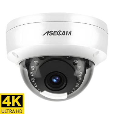 Imagem de Câmera IP 4K POE Externa IK10 À Prova De Explosão H.265 Onvif 4MP Meta