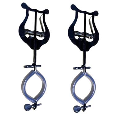 Imagem de Milageto 2pcs Partitura Clipes Trompete de Lira de Lira para Trombone