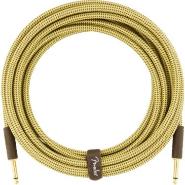 Imagem de Cabo P10 x P10 Deluxe Series Fender em Tweed