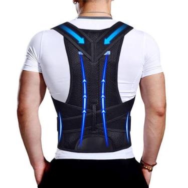 Imagem de Corretor de postura Back Brace BraceTop para homens e mulheres