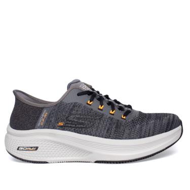 Imagem de Tênis Masculino Skechers Go Run Elevate 2.0 Slip-ins Cinza Escuro  masculino