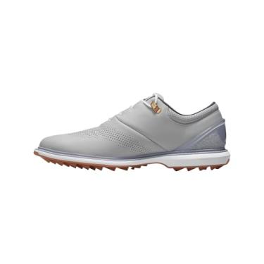 Imagem de Tênis de golfe masculino Jordan ADG 4 NRG (DZ4525-001, cinza neblina/cinza cimento/nascer do sol/branco), Cinza neblina/cinza cimento/nascer do sol queimado/branco, 39