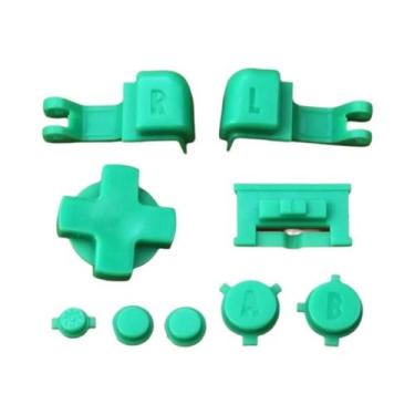 Imagem de Conjunto Completo De Botões GBA SP JCD Plástico a B Select Start Power