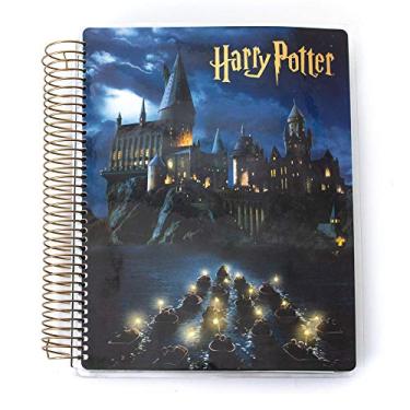 Imagem de Agenda Paper House Life Organized 12 meses sem data - Harry Potter Hogwarts à noite