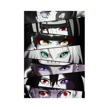 Imagem de Pôster De Olhos De Anime Japonês Impressão Em Tela Sun Wukong Personag