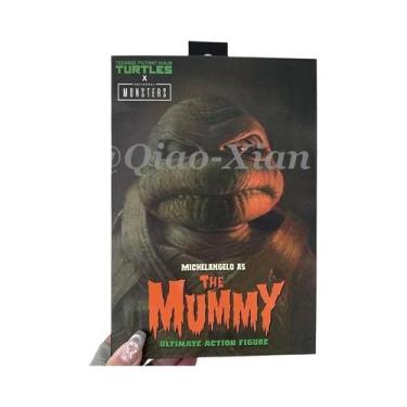 Imagem de Tartaruga Blindada Neca Figura De Ação O Último Ronin Michelangelo Rap