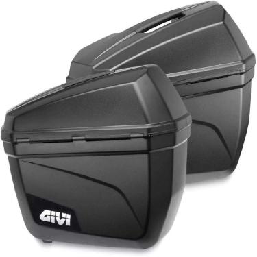 Imagem de Bau Bauleto Mala Maleta Lateral Moto Givi E-22N Com Chave ( Par ) - Bmw Gs1200 Ducati -