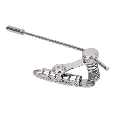 Imagem de Guitarra Elétrica Ponte Vibrato Tailpiece Tremolo e Roller Guitar Bridge Fit para Les Trem II Les Pauls LP SG Liga de Zinco Tremolo Elétrico Bridging Stop Bar