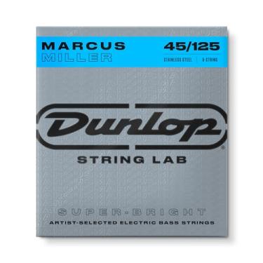 Imagem de Dunlop DBMMS45125 Marcus Miller cordas de baixo superbrilhantes, médio 5 cordas, .045–.125, 5 cordas/conjunto