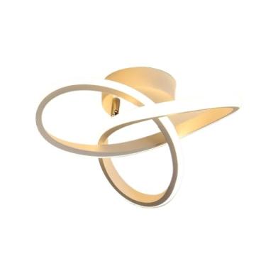 Imagem de Lustre moderno LED adequado para corredor, sala de estar, quarto, cozinha (Branco)