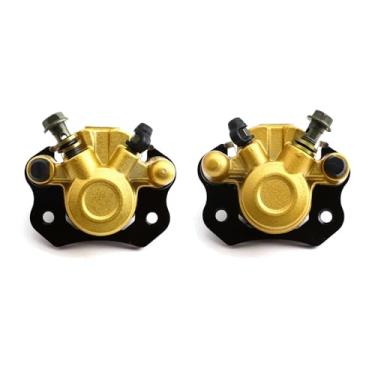 Imagem de Baieasy Pacote com 2 pinças de freio para quadriciclo chinês ATV 110cc 125cc 200cc 250cc 196cc 150cc 6,5HP CTieoleman kt196 yerf dog gx150 Kandi Baja RTK200 Go Kart RTK200Dune Buggy Taotao Roketa Sunl