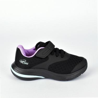 Imagem de TENIS K-360 SUPER LEVE PRETO/VERDE AGUA Kidy