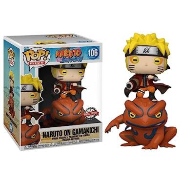 Imagem de Funko POP: Naruto Shippuden - Boneco de vinil Pop! Rides Naruto On Gamakichi (Exclusivo)