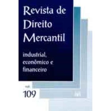 Imagem de Revista De Direito Mercantil Vol. 109