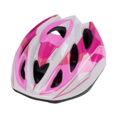 Imagem de KiBcsLic Capacete de bicicleta para crianças, ajustável, moderno, leve, proteção, capacete de bicicleta para escalada, ciclismo, patinação, Rosa