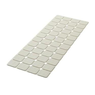 Imagem de Tapete de banheira de silicone – Tapete de banheira dobrável antiderrapante extra grande ventosas fortes e orifícios de drenagem grandes, durável, lavável na máquina para superfícies lisas, ideal para