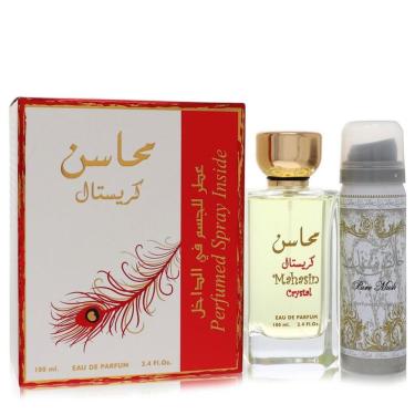 Imagem de Kit Presente Feminino Lattafa Mahasin Crystal Edp With 50 Ml Desodorante Em 100