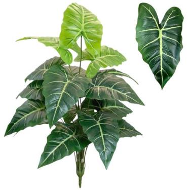 Imagem de Planta Jiboia Artificial Arranjo Follhas Grande Decoração - Flor Imp