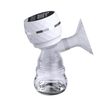 Imagem de Bomba Tira Leite Automático Amamentação + 10 Sacos De Armazenamento De Leite(Branco,Sem saco)