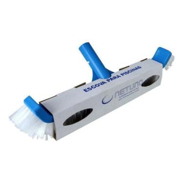 Imagem de Escova Curva Netuno para Piscina com 44 cm