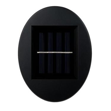 Imagem de Luminária Solar com Sensor e Luz Âmbar Ideal para Fachadas e Corredore