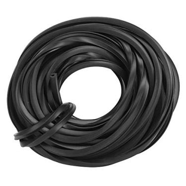 Imagem de POCREATION Fita de Borracha Preta para Cabos Com Acessórios para Estufas para Vedação de Vidro, Durável e Fácil de Usar (10m / 32,8 pés)