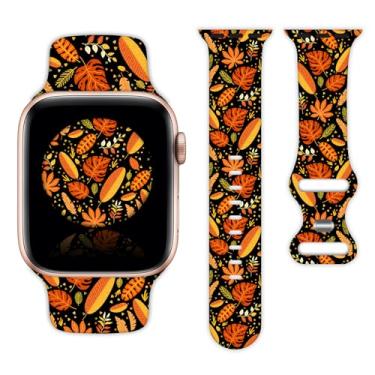 Imagem de Pulseira de silicone esportiva compatível com Apple Watch séries 10, 9, 8, 7, 6, 5, 4, 3, 2 e 1 de 38 mm, 40 mm, 41 mm, 42 mm, 44 mm, 45 mm, 49 mm, 38 mm/40 mm/41 mm)