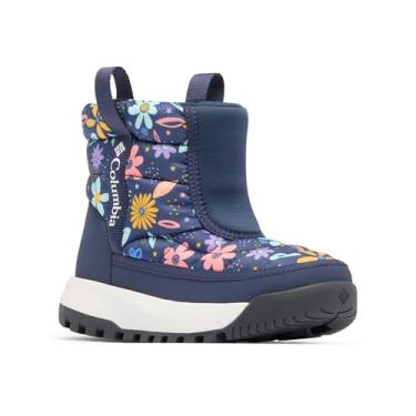 Imagem de Columbia Bota de caminhada unissex infantil Snowtrot Mid, Nocturnal/Wildflower Whimsy, 17