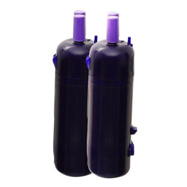 Imagem de Combo 2 Filtros de Água para Geladeira Side by Side Brastemp (BR905AX)