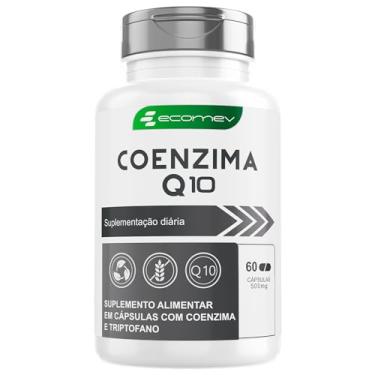 Imagem de Coenzima Q10 com L Triptofano 500Mg 60 Cápsulas - Ecomev (1 Unidade)