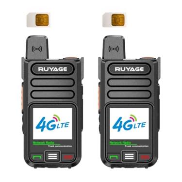 Imagem de Walkie-Talkie LTE Nationwide - Rádio bidirecional - Conjunto de rádios bidirecionais POC de alcance ilimitado (R7)