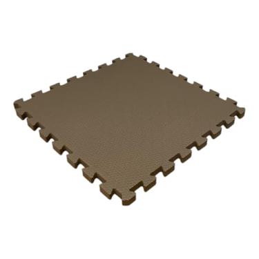 Imagem de Tatame Tapete EVA Loja da Maria 50x50x2cm 20mm Chocolate