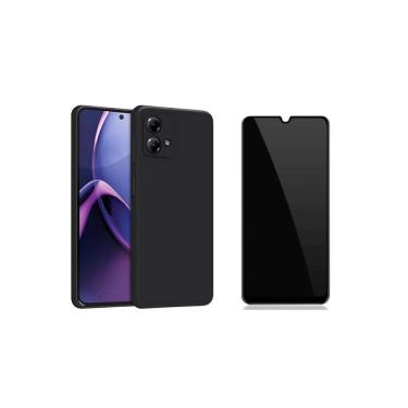 Imagem de Capa Case + Película Gel Privativa Compatível Para Moto G04