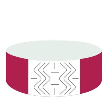 Imagem de Pulseiras de papel descartáveis, 800 unidades, 16 cores, impermeável, para eventos, identificação hospitalar, festa (rosa)