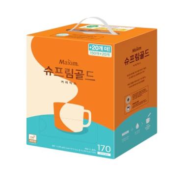 Imagem de Café Pronto Solúvel Coffee Maxim Coreano Supreme Gold - 170 Sachês
