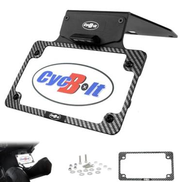 Imagem de CYCBOLT Eliminador de para-lama adequado para Ninja ZX14R 2024-2006 Tail Tidy Ninja ZX-14R ABS 2024-2020 / ZZR1400 2024-2011 / Ninja ZX-14 2011-2006 Suporte de placa de licença