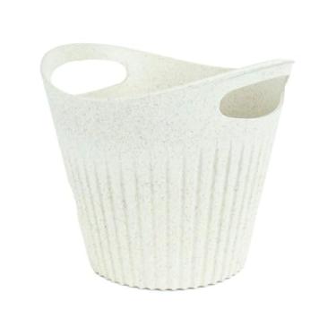 Imagem de Cachepot Evo Cesto Marfim - M