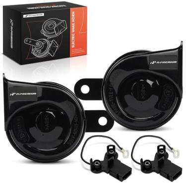 Imagem de A-Premium Buzina para Toyota Camry Corolla RAV4 Highlander Prius Subaru Forester Outback Impreza Legacy Lexus ES IS GX GS LS LX Caracol, com 2 conectores, um conjunto de 2